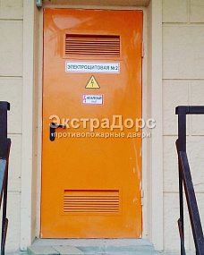 Противопожарные двери с решеткой от производителя в Дубне  купить