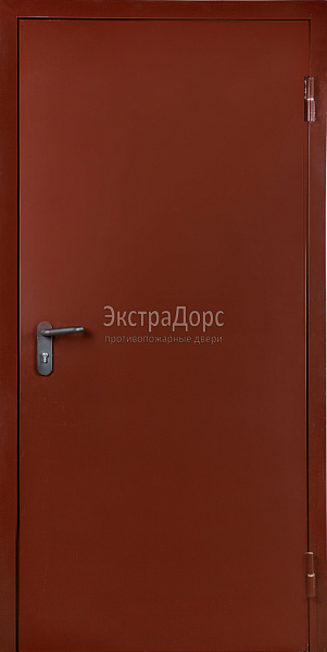 Противопожарная дверь EI 45 дымогазонепроницаемая металлическая однопольная в Дубне  купить