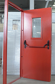 Стеклянные противопожарные двери EI-60 в Дубне  купить